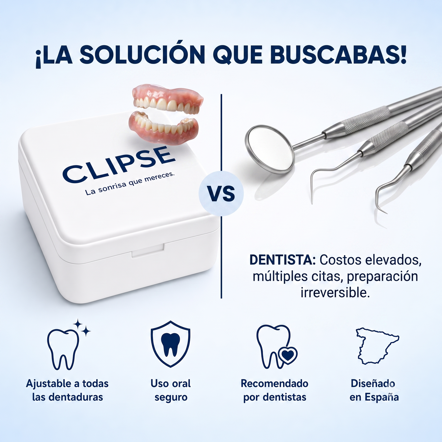 Carillas Postiza Dentadura SnapOn Smile