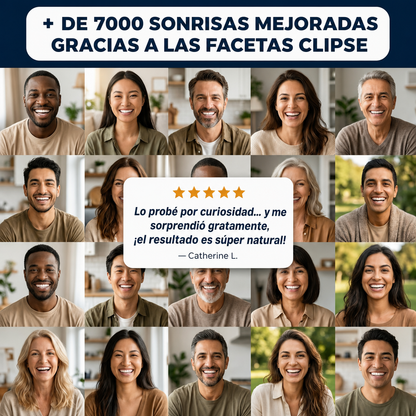 Carillas Postiza Dentadura SnapOn Smile